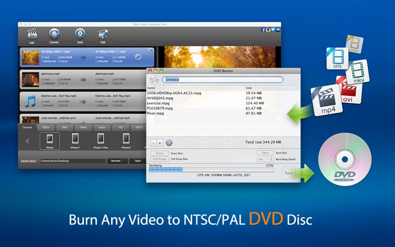 Screenshot #3 pour Total Video Converter Pro: DVD