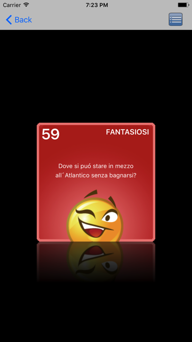 Screenshot #1 pour Indovinelli divertenti!