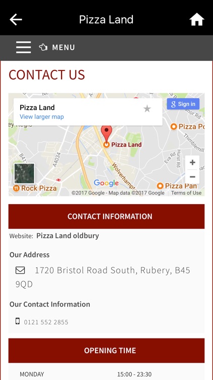 Pizza Land, Oldbury