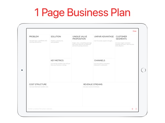 Screenshot #4 pour Lean Canvas