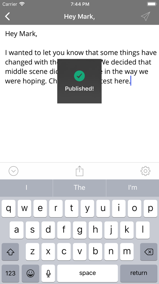 #2. Write.as (iOS) 게시자: Musing Studio LLC