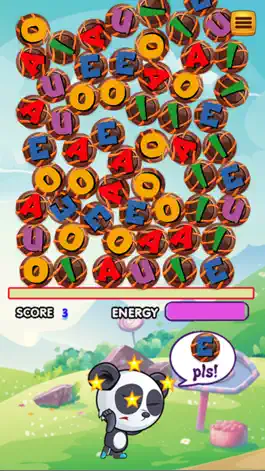 Game screenshot Маленькая Панда Поиск Слова гласная Буква apk