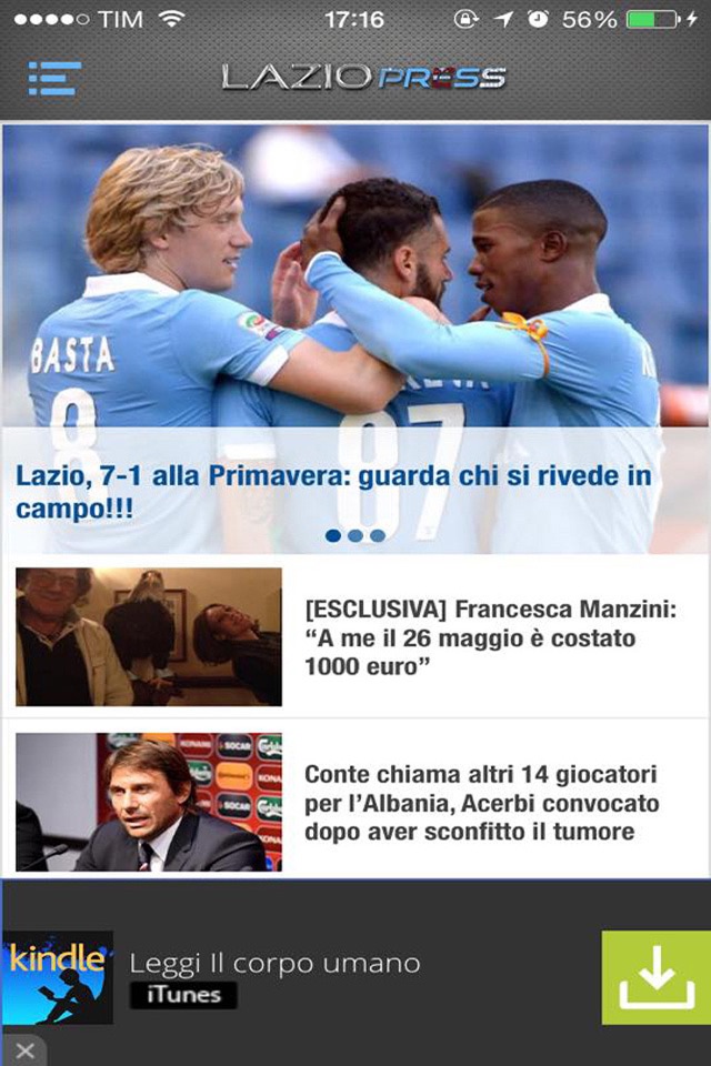 LazioPress.it screenshot 2