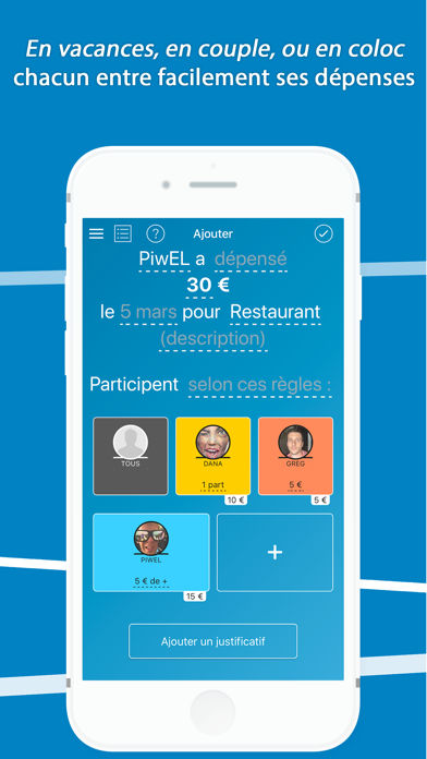 Ze-Coloc – dépenses en commun Screenshot 1 - AppWisp.com Ze-Coloc – dépenses en commun Screenshot 1 - AppWisp.com