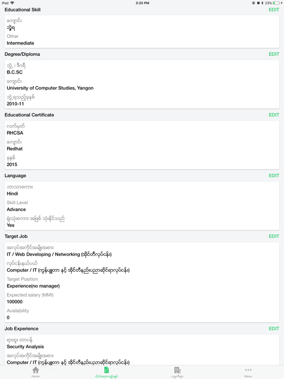 Lan Thit iPad screenshot 6 - Business app