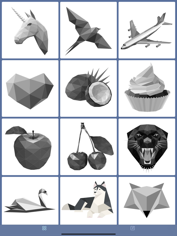 Poly Art – Jigsaw Puzzle Game iPad screenshot