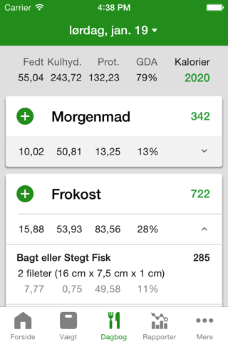 Calorie Counter by FatSecret screenshot 2