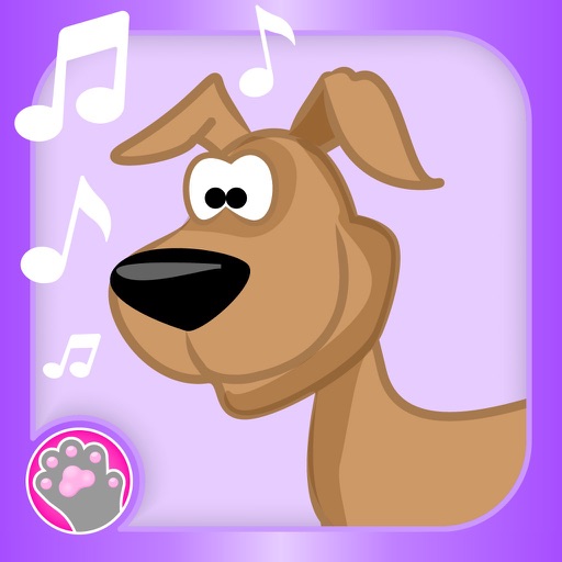 Animal sound: educational game icon