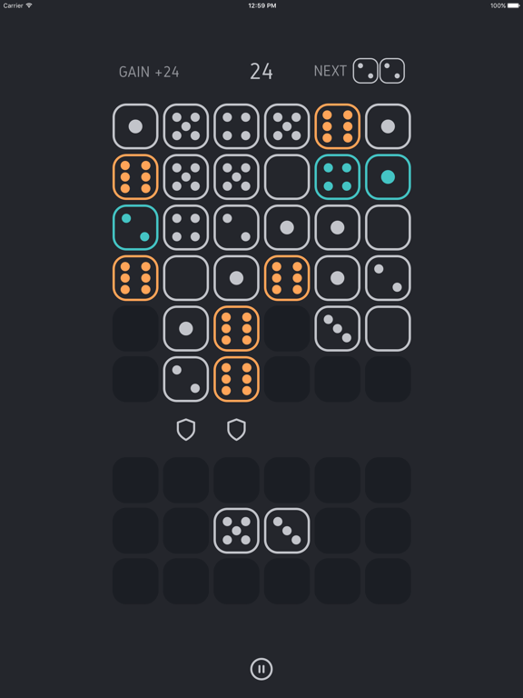Dicerase iPad screenshot