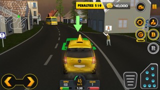 Crazy Hill Speed Taxi Driving 3Dのおすすめ画像4