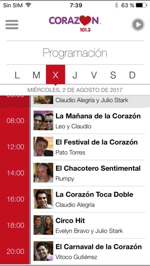 Radio Corazón para iPhone(圖2)-速報App