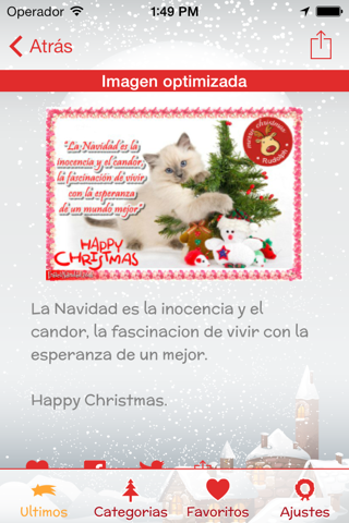 SMS Navidad 2019 screenshot 4