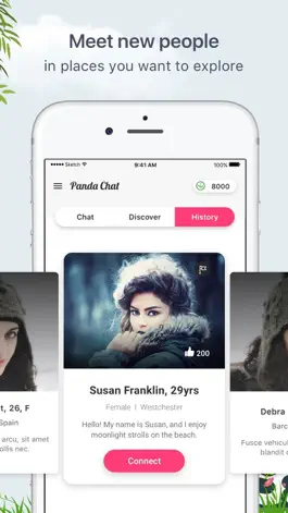 Game screenshot Panda Chat - Meet new people hack