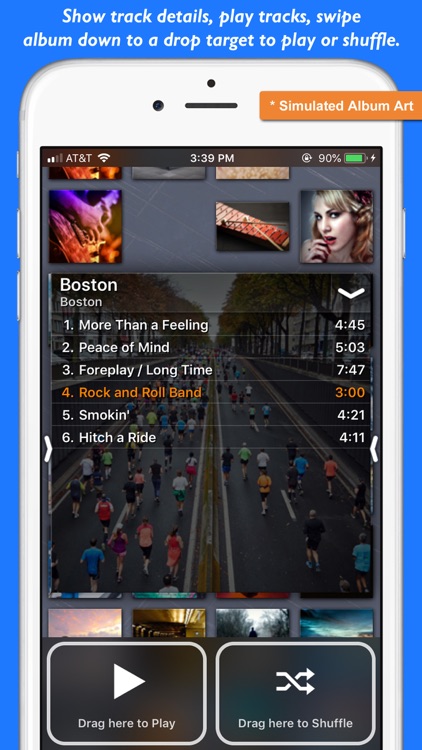 Platinum Music Album Player