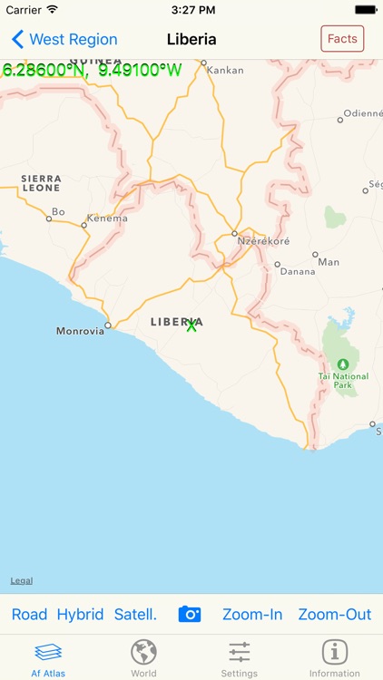 mapQWIK Af - Africa Zoomable Atlas