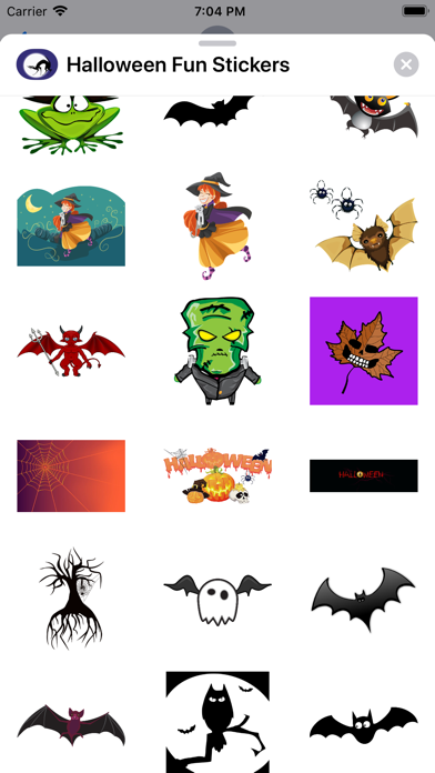 How to cancel & delete Halloween Fun Sticker from iphone & ipad 1