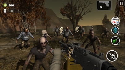 Zombie Warrior Shooter 3d screenshot 4