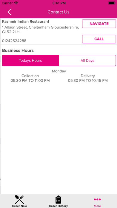 How to cancel & delete Kashmir Indian Restaurant from iphone & ipad 4