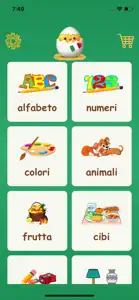 Learn Italian For Kids screenshot #1 for iPhone