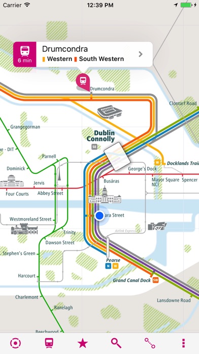 Screenshot #1 pour Dublin Rail Map Lite