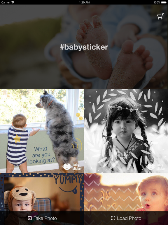 Screenshot #4 pour Baby sticker - For all people