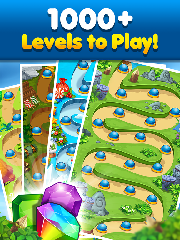 Screenshot #4 pour Gemmes Correspondant Puzzle