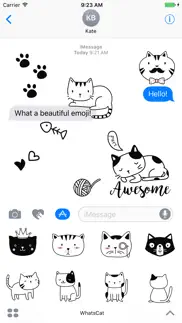 whatscat - cat.s emoji for imessage and whatsapp iphone screenshot 2