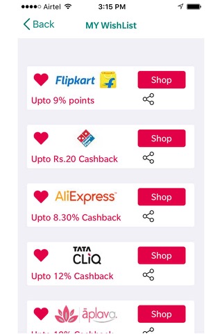 WhiteCashback-Coupons,Cashback screenshot 2