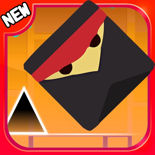 Ninja Geometry Run iOS App