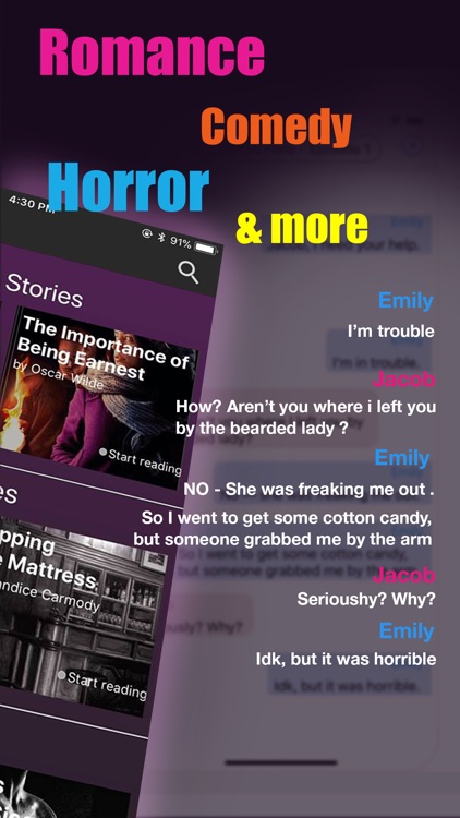 Scary Chat Stories - On Text