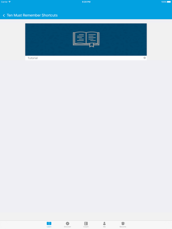 Keyboard Shortcut for Windows8 iPad screenshot 3 - Education app