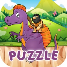 Activities of Caveman & Dinosaur Puzzle Quiz