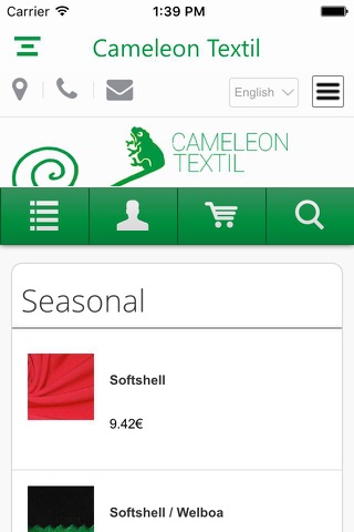 Cameleon Textil screenshot 4
