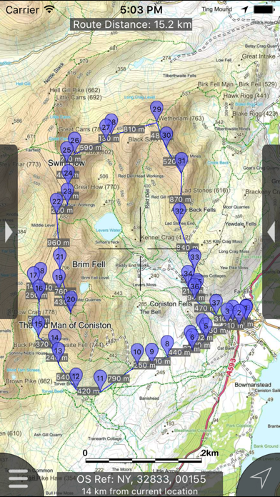 Lake District Maps Offline Screenshot