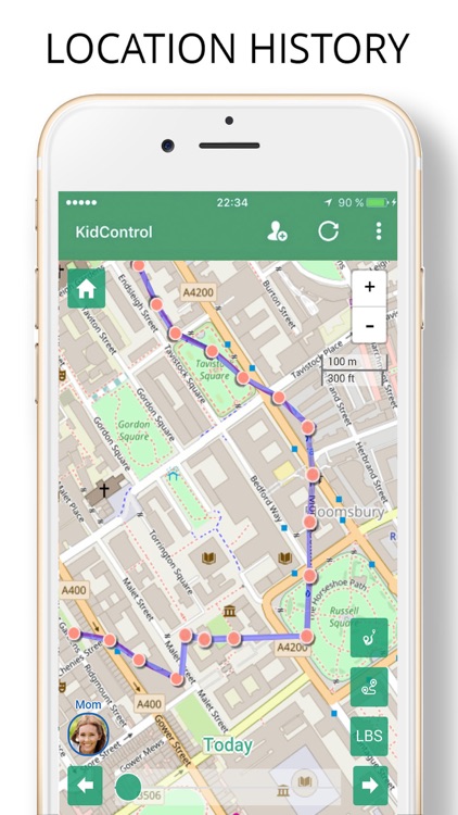 Family GPS Tracker Kid Control