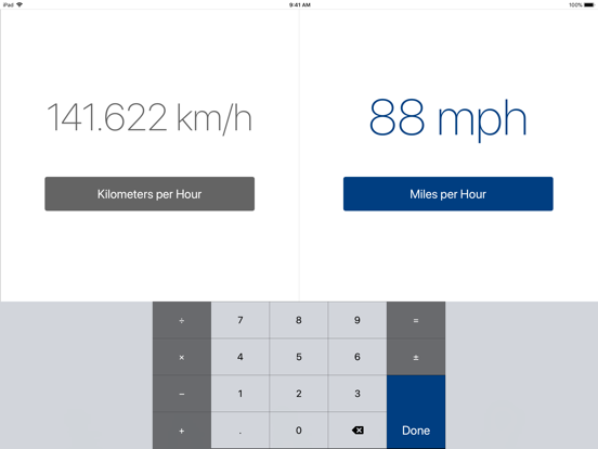 Converter (unit conversions) iPad screenshot 5 - Utilities app