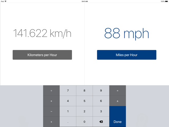 Converter (unit conversions) iPad app afbeelding 5