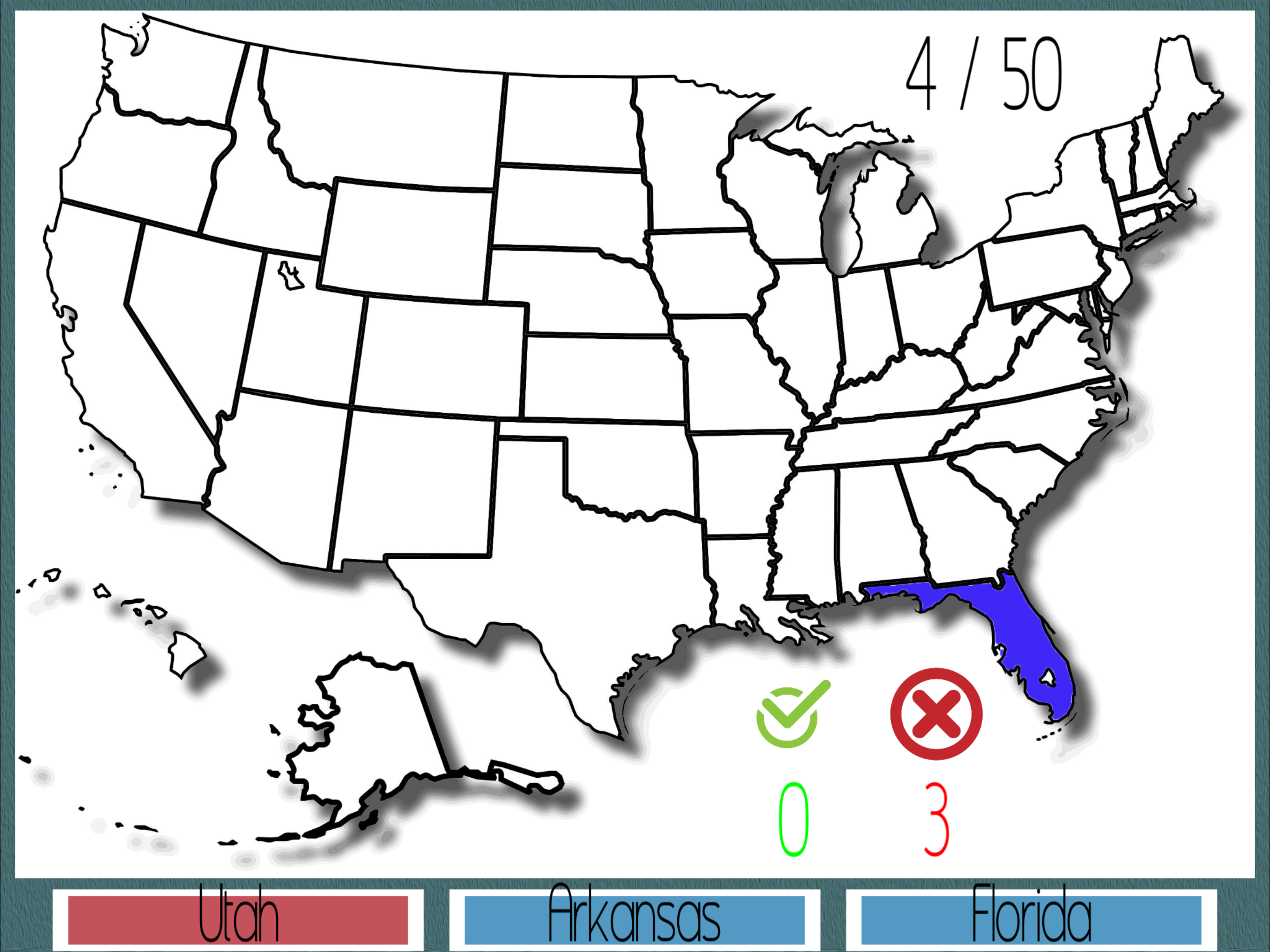State Find (USA Map)