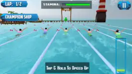 Game screenshot Beach Swimming Race apk