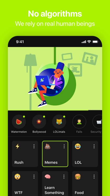 Neverthink: Handpicked videos screenshot-4