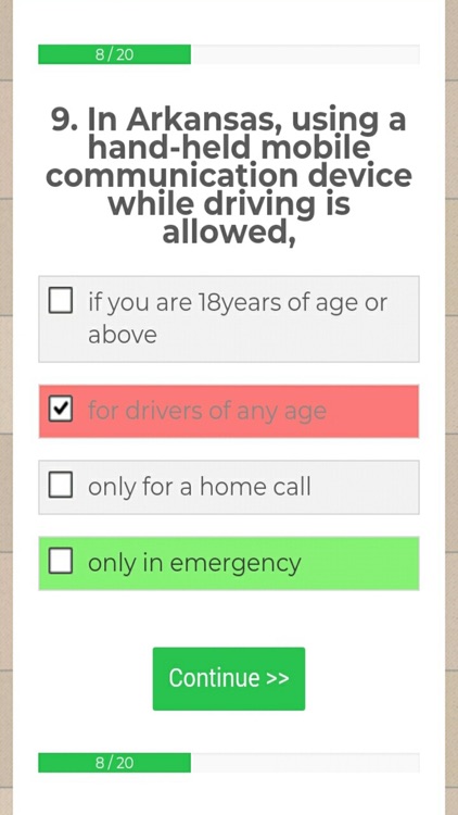 AR DMV PRACTICE DRIVING TESTS screenshot-6