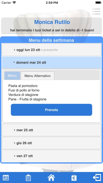Leucos Service  Gestione Mensa
