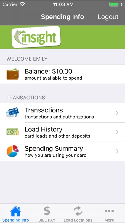 Insight Visa® Prepaid - Mobile