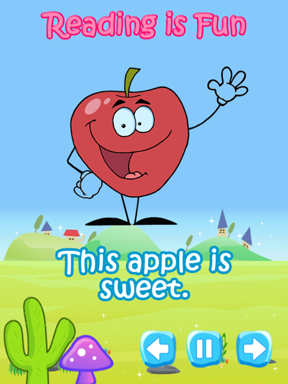 Reading Sentence Builder Games iPad screenshot