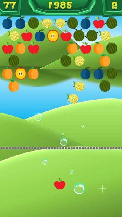 Fruits Bubble Shooter Puzzle Games screenshot-3