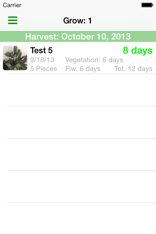 myPlants screenshot 3