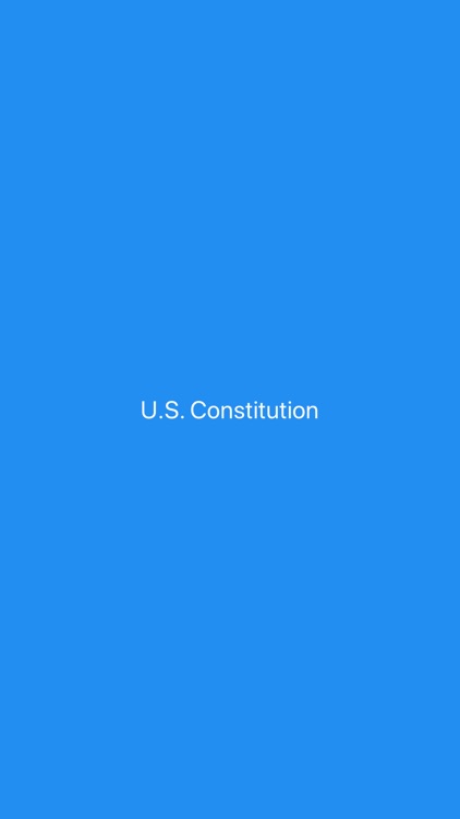 US Constitution Full Text