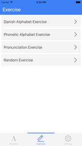 Danish - The Basic Alphabet screenshot