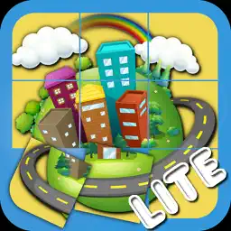 Puzzles - houses for children app icon