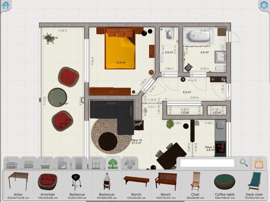 Screenshot #5 pour 3D Interior idea Design Studio